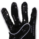 1 Pair Flashing Gloves LED Gloves Stage Performance Light Show Black for Fancy Dress Party