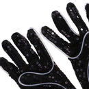 1 Pair Flashing Gloves LED Gloves Stage Performance Light Show Black for Fancy Dress Party