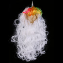 Funny Unicorn Horn Long Curly Hair Wigs Women Girls Hallowmas Party Costume Fancy Dress