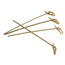 Pack of 100 Bamboo Knot Wedding Christmas Cocktail Party Appetizer Picks 12cm