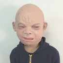 Christmas Halloween Creepy Latex Full Head Overhead Weeping Baby Kid Mask Masquerade Fancy Dress Costume Mask