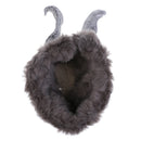 Silver Latex Evil Rabbit Head Mask Halloween Costume Party Fancy Dress Up