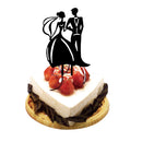 Romantic Wedding Engagement Bride & Groom Acrylic Wedding Cake Toppers