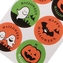 10 Sheets Halloween Seal Stickers Gift Wrapping Treat Box Bag Food Wrapping Envelop Label Tags