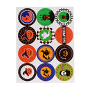 10 Sheets Halloween Seal Stickers Gift Wrapping Treat Candy Cookie Box Bag Food Wrapping Envelop Label Tags