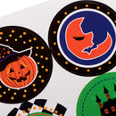 10 Sheets Halloween Seal Stickers Gift Wrapping Treat Candy Cookie Box Bag Food Wrapping Envelop Label Tags