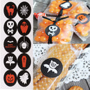 10 Sheets Halloween Seal Sticker Kit Candy Sweet Baking Food Packaging Party Gift Favor Labels Planner Stickers