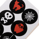 10 Sheets Halloween Seal Sticker Kit Candy Sweet Baking Food Packaging Party Gift Favor Labels Planner Stickers