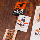 10 Sheets Happy Halloween Stickers Gift Wrapping Decor Envelop Seals Labels 9/sheet