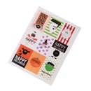 10 Sheets Happy Halloween Stickers Gift Wrapping Decor Envelop Seals Labels 9/sheet