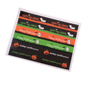 Halloween Strip Seal Sticker Baking Candy Bag Packing Seals Pack of 120pcs