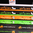 Halloween Strip Seal Sticker Baking Candy Bag Packing Seals Pack of 120pcs
