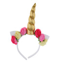 Unicorn Rose Flower Headband Adult Girls Costume Cosplay Party Fancy Dress Hair Accessories