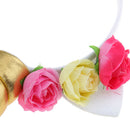 Unicorn Rose Flower Headband Adult Girls Costume Cosplay Party Fancy Dress Hair Accessories