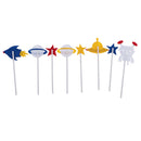 Novelty Cake Topper Kids Birthday Alien Rocket Theme Party Cake Decorations