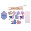 10pcs Paper Flying Birds Egg Cupcake Pick Cake Topper Kids Party Decoration