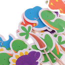 Pieces of 21 Dinosaur World Cake Topper Birthday Party Baby Shower Cupcake Picks