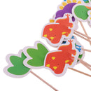 Pieces of 21 Dinosaur World Cake Topper Birthday Party Baby Shower Cupcake Picks