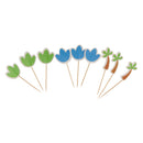 Pieces of 21 Dinosaur World Cake Topper Birthday Party Baby Shower Cupcake Picks
