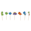 Pieces of 21 Dinosaur World Cake Topper Birthday Party Baby Shower Cupcake Picks