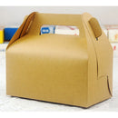 10pcs Kraft Paper Bowknot Portable Cake Boxes Gift Boxes Wedding Party DIY