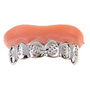 Pack of 8 Horror Artificial Teeth Zombie Tooth Fangs Halloween Party Make Up Prop