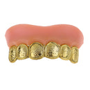 Pack of 8 Horror Artificial Teeth Zombie Tooth Fangs Halloween Party Make Up Prop