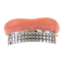 Pack of 8 Horror Artificial Teeth Zombie Tooth Fangs Halloween Party Make Up Prop