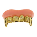 Pack of 8 Horror Artificial Teeth Zombie Tooth Fangs Halloween Party Make Up Prop
