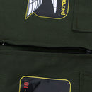 Deluxe Flier Army Costume Mens Fighter Captain Overalls Air Force Flier Jumpsuit Dressing up Outfit Halloween