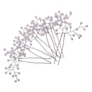 3/set Ladies Pearls Gypsophila Hair Pin Clip Wedding Prom Hair Accessories