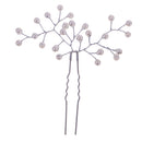 3/set Ladies Pearls Gypsophila Hair Pin Clip Wedding Prom Hair Accessories