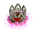 Princess Baby Girls Red Lips Crown Headband Birthday Cake Smash Photo Prop
