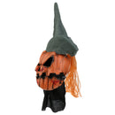 Evil Pumpkin Scarecrow Mask Horrific Monster Costume Halloween Fancy Dress