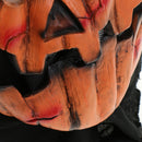 Evil Pumpkin Scarecrow Mask Horrific Monster Costume Halloween Fancy Dress