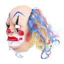 Japanese Geisha Joker Mask Scary Latex Clown Mask Adult Halloween Costume Prop