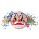 Japanese Geisha Joker Mask Scary Latex Clown Mask Adult Halloween Costume Prop