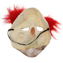 Full Face Scary Evil Clown Mask Bloody Mouth Joker Latex Mask Halloween Fancy Dress