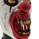 Scary Evil Clown Mask Creepy Bloody Mouth Joker Latex Mask Adult Halloween Costume