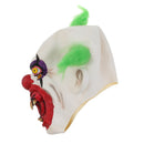 Scary Evil Clown Mask Creepy Bloody Mouth Joker Latex Mask Adult Halloween Costume