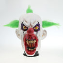 Scary Evil Clown Mask Creepy Bloody Mouth Joker Latex Mask Adult Halloween Costume