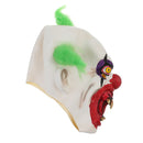 Scary Evil Clown Mask Creepy Bloody Mouth Joker Latex Mask Adult Halloween Costume
