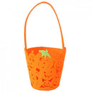 Halloween Loot Party Bag Hollow out Orange Pumpkin Smiling Bag Trick or Treat Bucket Tote Bag Children Holiday Candy Bag