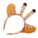 Animal Giraffe Ears Headband Wildlife Costume Carnival Halloween Christmas Fancy Dress Hairband