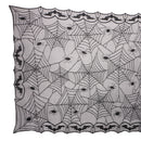 122 x 244 cm Halloween Table Cloth Cover Party Classic Pattern Scary Black Spider Web Cobweb Bat Lace Tablecloth