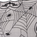 122 x 244 cm Halloween Table Cloth Cover Party Classic Pattern Scary Black Spider Web Cobweb Bat Lace Tablecloth