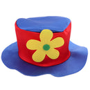 Halloween Masquerade Clown Costume Tops Coat Pant Hat Set Mens Fancy Dress