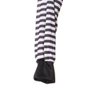 Clown Costume Grids Suspender Trousers Set Halloween Masquerade Mens Fancy Dress