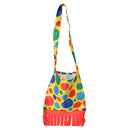 Polka Dot Clown Shoulder Bag Fancy Dress Halloween Carnival Clown Costume Accessory