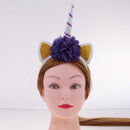 Glitter Unicorn Horn Ear Headband Head Party Adult Kids Funny Party Hair Accessories